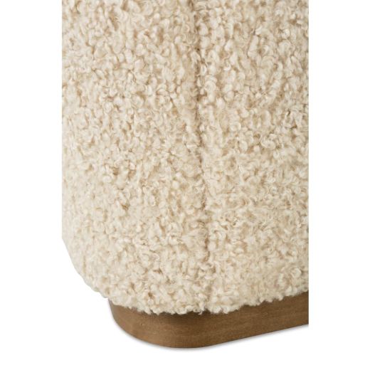 Picture of Neutral Boucle Bernie Swivel Chair